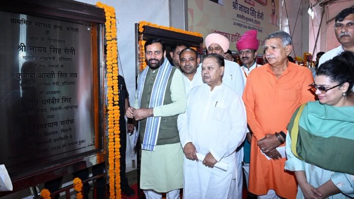 CM Saini ने भिवानी को दी 142 करोड़ रुपये से अधिक की सौगात