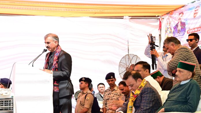 ग्रामीण अर्थव्यवस्था को मजबूत करना सरकार की प्राथमिकता : CM Sukhu